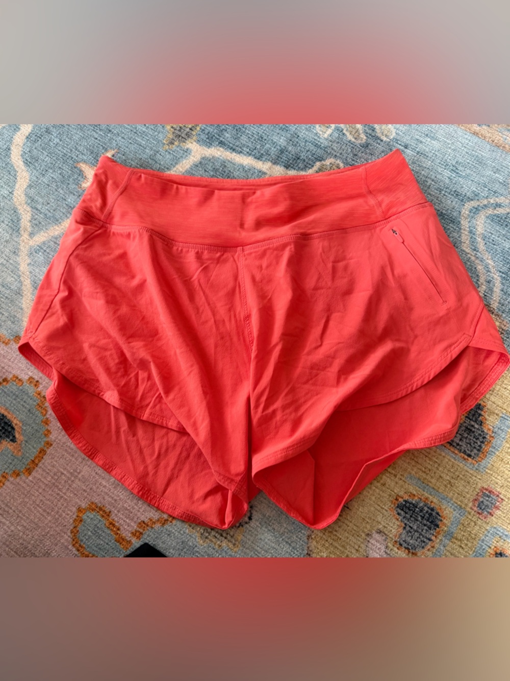 Outdoor Voices Coral Running Shorts